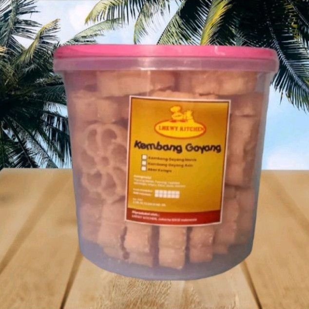 

KEMBANG GOYANG WIJEN MANIS/KEMBANG GOYANG KHAS JAKARTA toples 5liter/500g