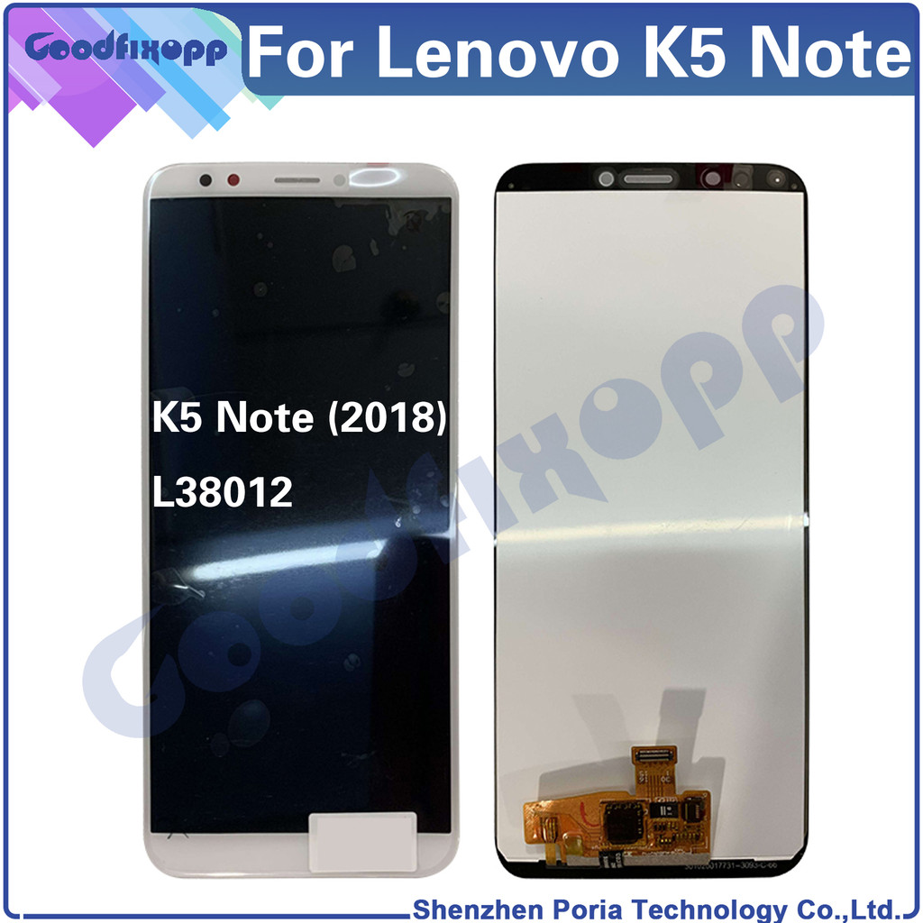 For Lenovo K5 Note (2018) L38012 LCD Display Touch Screen Digitizer Assembly For Lenovo K5Note Repla