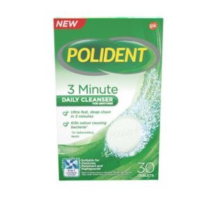 POLIDENT CLEANSER BOX 30 TABLET