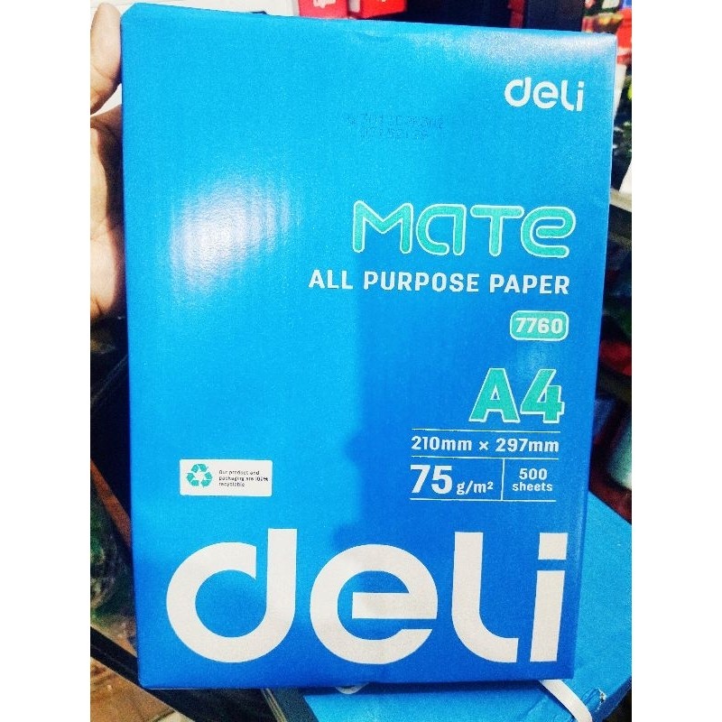

Kertas A4 75gr Deli (1 rim)