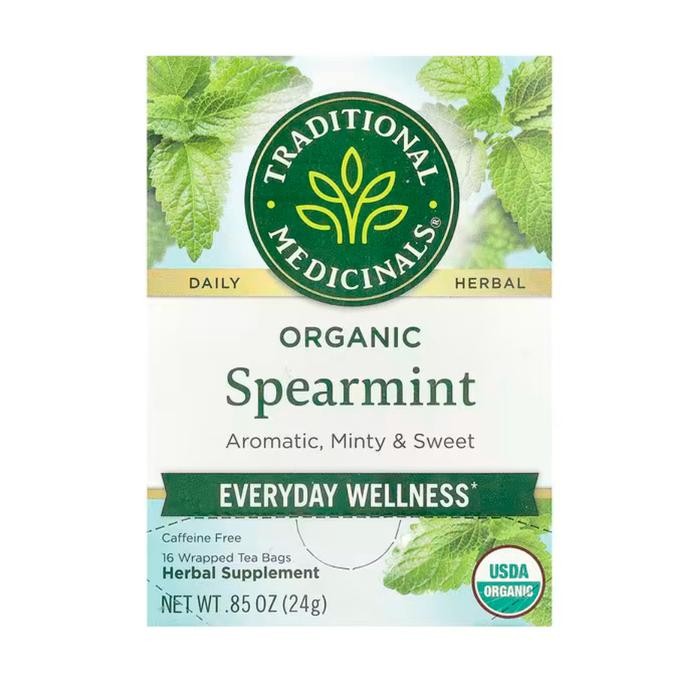 

Traditional Medicinals Herbal Teas Organic Spearmint