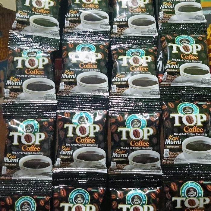 

100pcs/50pcs Top Kopi Murni kemasan mini 6gr/sachet Bebas gula Bubuk Robusta Coffee