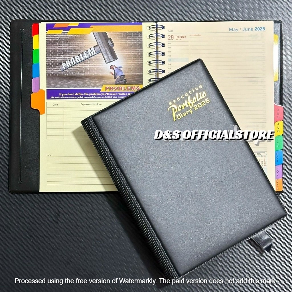 

Buku Agenda Executive Portfolio Diary Tahun 2025 <Gratis Pulpen Hapus>