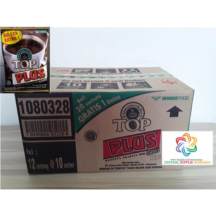 

TOP Coffee Plus [18gram/120 sachet / 1 Karton ]