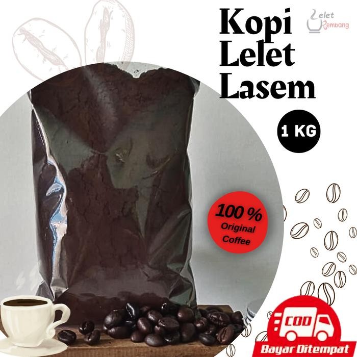 

KOPI LELET LASEM ASLI 1KG / Kopi lelet Lasem Rembang Kopi Robusta khas Lasem Asli Rembang