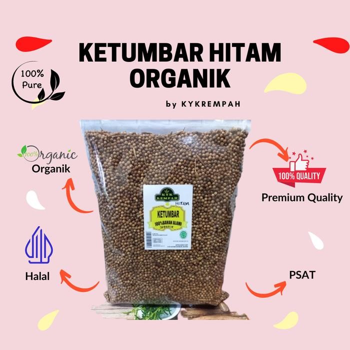 

Ketumbar Hitam Organik JSR