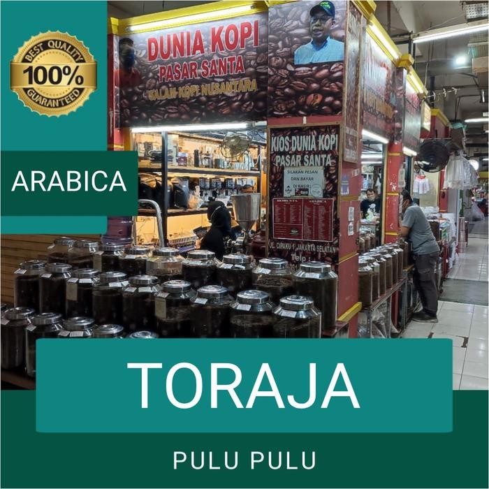 

Kopi Arabika Toraja Pulu Pulu 250 gram