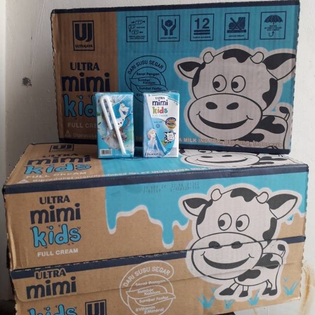 

(Expert) Susu ultra mimi rasa full cream 125ml isi 40 pcs 1 karton