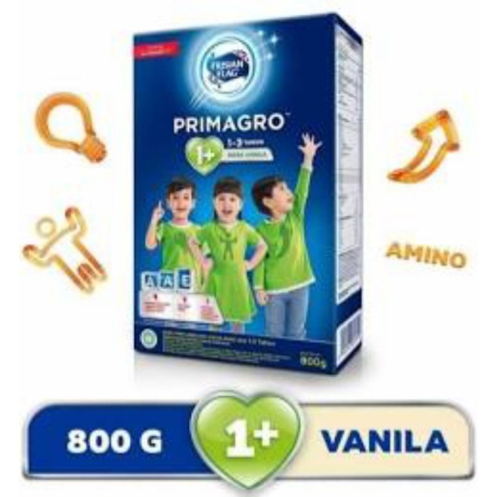 

(Expert) Frisian Flag 1+ PRIMAGRO 750g usia 1-3 tahun Vanila / Madu