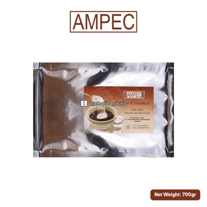 

(Expert) Ampec Coffee Non Dairy Creamer 700gr Krimer Kopi Ampec NDC 700 gr