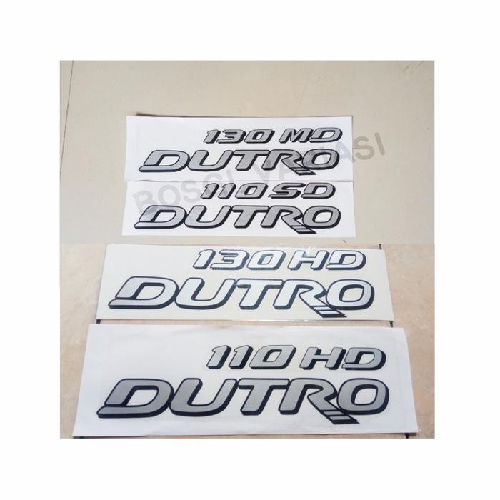 ReadyBos- stiker Hino 300 dutro 130MD Dutro 130HD Dutr 110SD Dutro 110HD