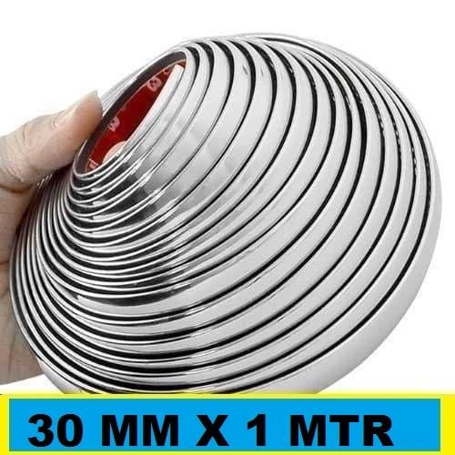 ReadyBos- LIST CHROME MOBIL LEBAR 30 MM