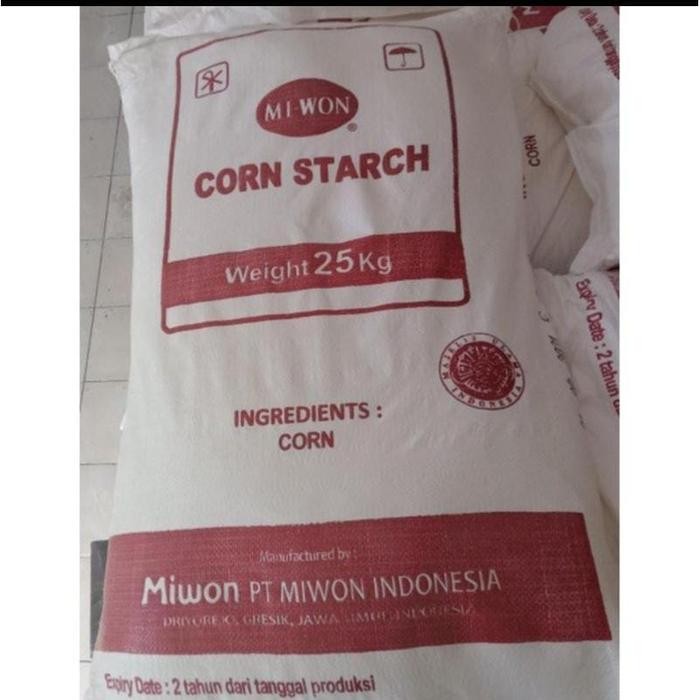 

TERBARU! Tepung Maizena Miwon 25kg perkarung
