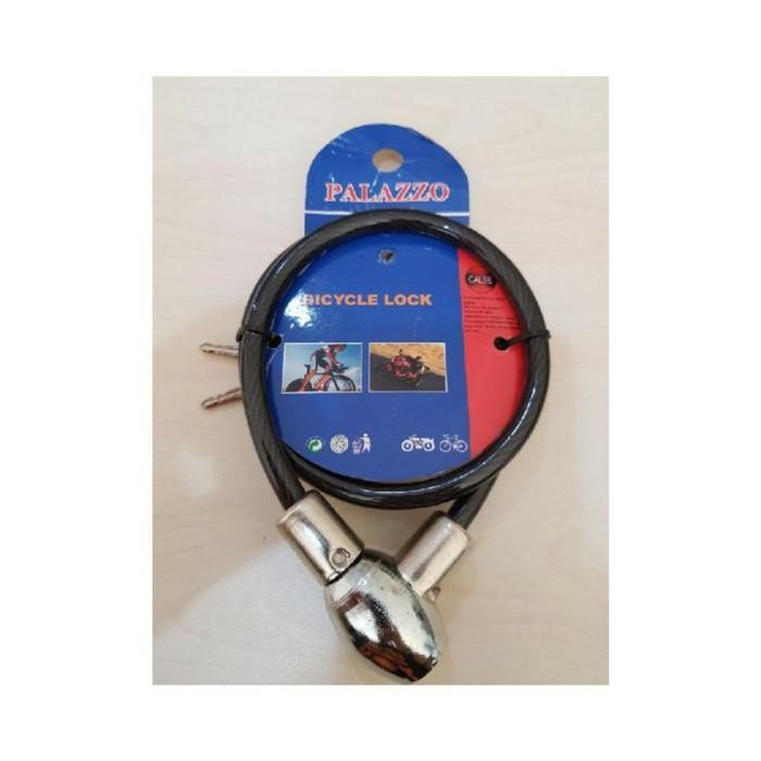 ReadyGan- KUNCI SEPEDA - GEMBOK SEPEDA - RANTE SEPEDA KEPALA BESI