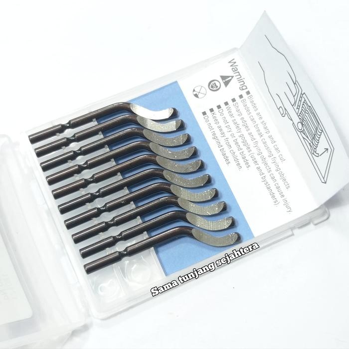 

PROMO! DEBURRING BLADE BS1010 / REFILL MATA PISAU ISI 10 PCS DEBURING