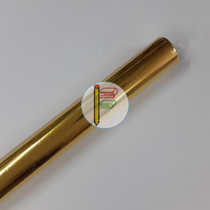 

Happy- Kertas Metalik warna Emas Kuning Gold Mengkilap untuk Sampul Kado