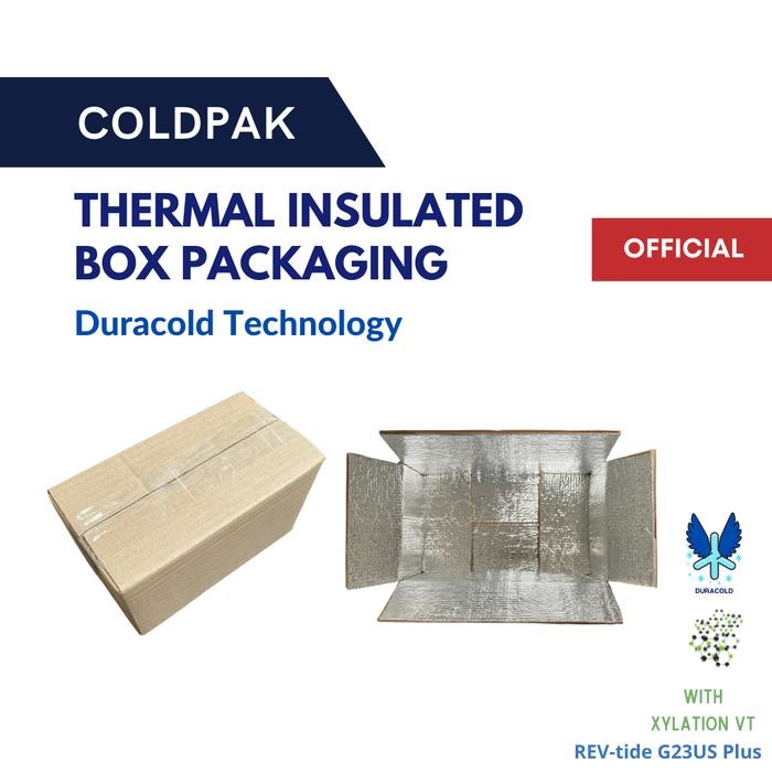 

Pesta- COLDPAK Thermal Insulated Box Packaging Botol/Frozen Food Tahan Dingin