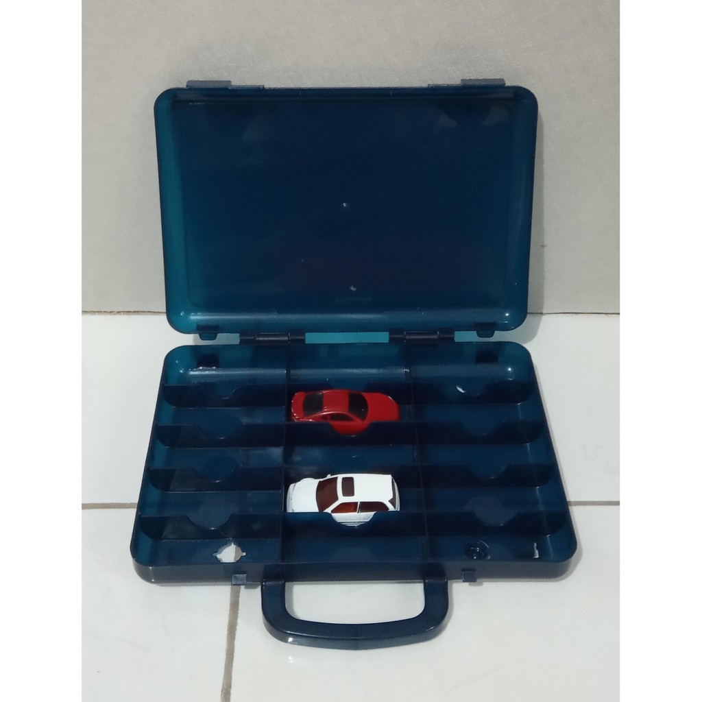 Box Carry Case Hotwheels ( Box Koper Penyimpanan koleksi mobil Hot Wheels )