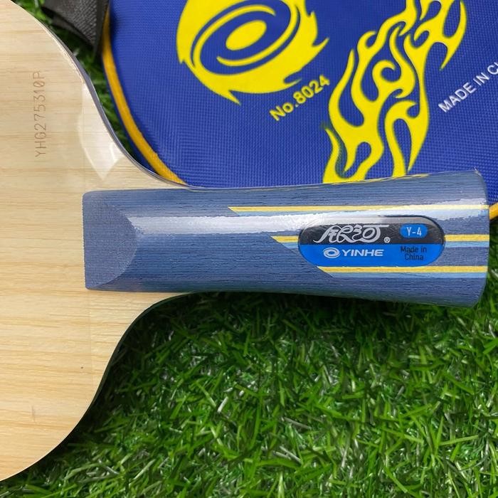 Kayu Bet Bat Tenis Meja Pingpong Yinhe Y4 Yinhe Y-4 Carbon Fl Original
