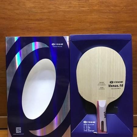 Kayu Bat Bet Tenis Meja Pingpong Yinhe V16 Fl Carbon Kevlar