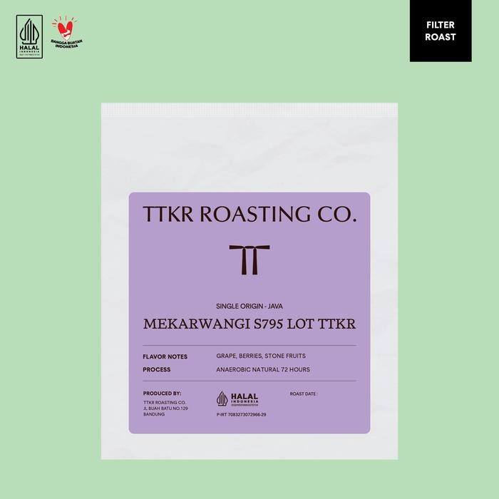 

Java Halu Mekarwangi S795 Lot TTKR - Specialty Coffee (Biji Kopi/ Roasted Beans)