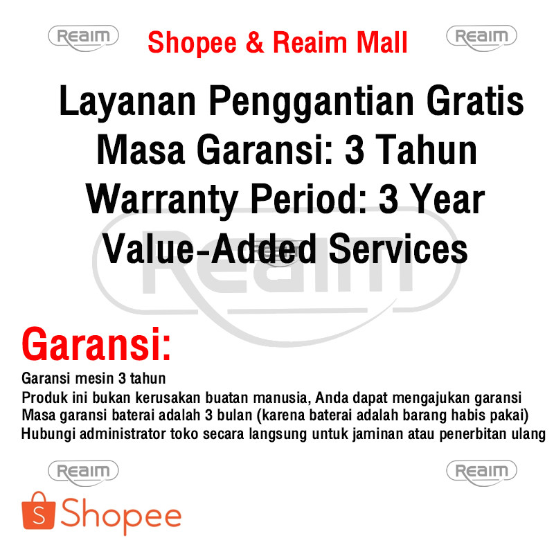 Reaim Cordless Impact Wrench 520N/M impact baterai Mesin Bor bor impact baterai impact wrench