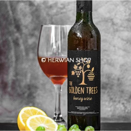 

[ANTI-VIRUS] Honey Wine Golden Trees ORIGINAL 500ML + FREE Tas Cantik