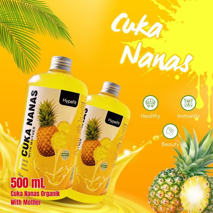 

Cuka Nanas Hypefit 500ml Asli dan Berkualitas Atasi Diabetes.