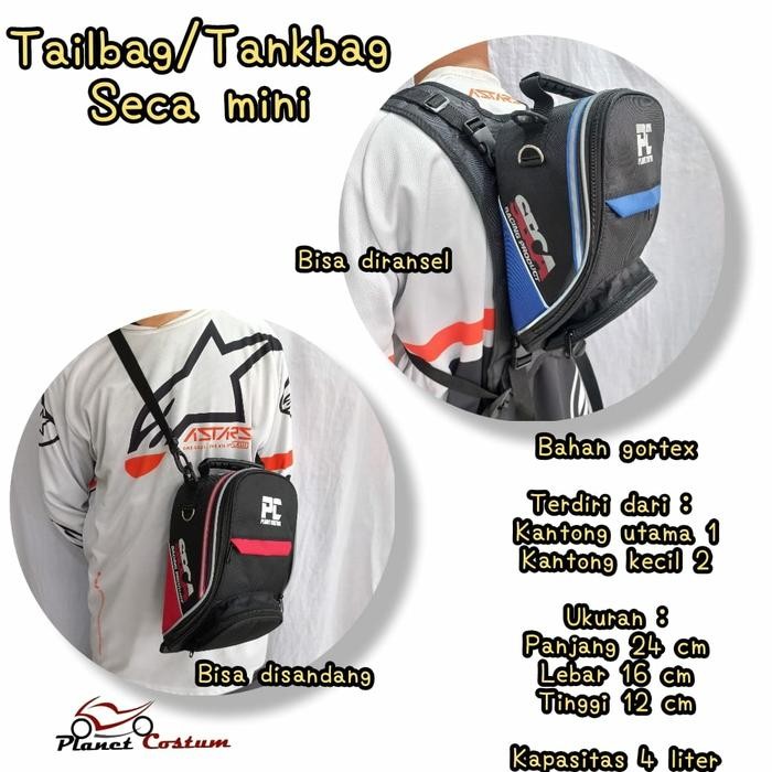 Tas Motor Tangki Jok Tankbag Tailbag Klx KTm Dtracker Supermoto Crf
