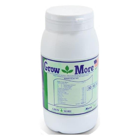 Growmore 32-10-10 ukuran 1 lbs / Pupuk Impor / NPK untuk Daun / Makro