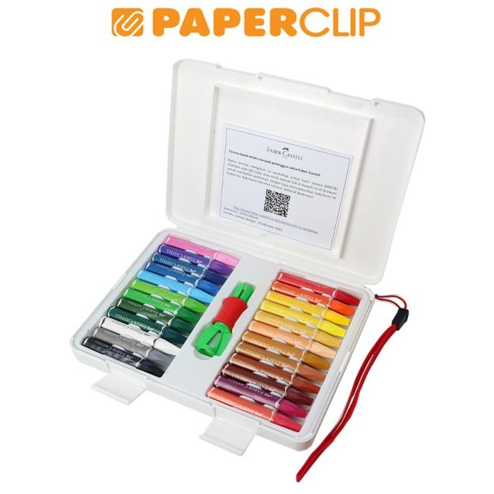 

CRAYON FABER CASTELL 120089A 24 WARNA HEXAGONA