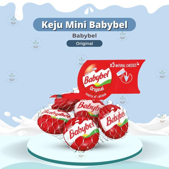 

BARANG TERLARIS Keju Babybel Mini 110gr - Babybel Keju Bayi - Keju Babybel MPASI BAYI