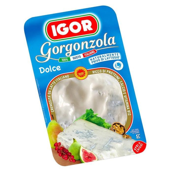 

BARANG TERLARIS Keju Italia Igor Gorgonzola Dolce 200 gr Cheese Import Italian DOP