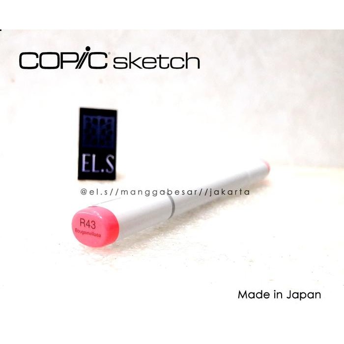 

COPIC SKETCH MARKER R43 BOUGAINVILLAEA ( CSM )