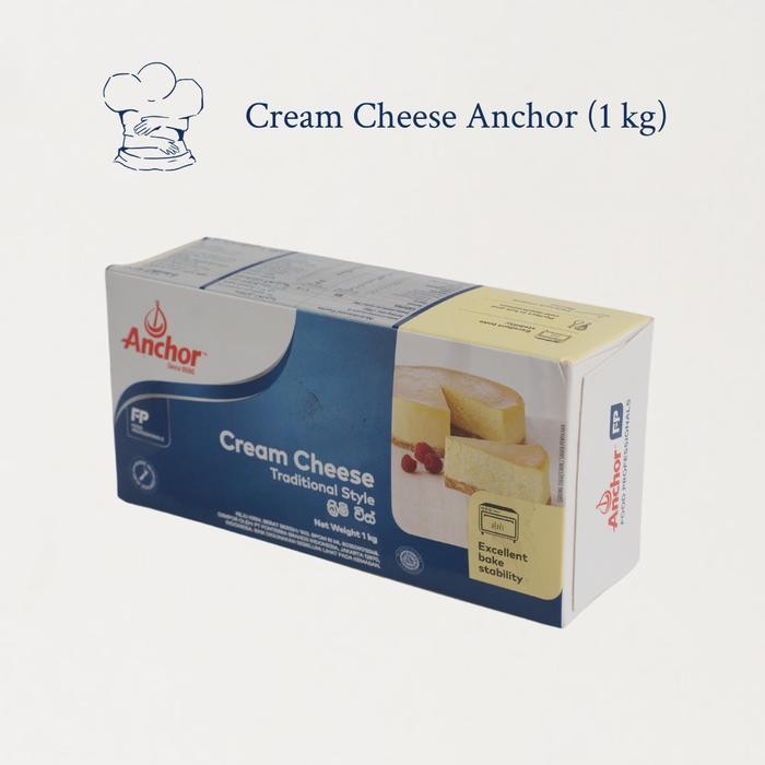 

BARANG TERLARIS Cream Chese Anchor 1 Kg/Cream Cheese Anchor