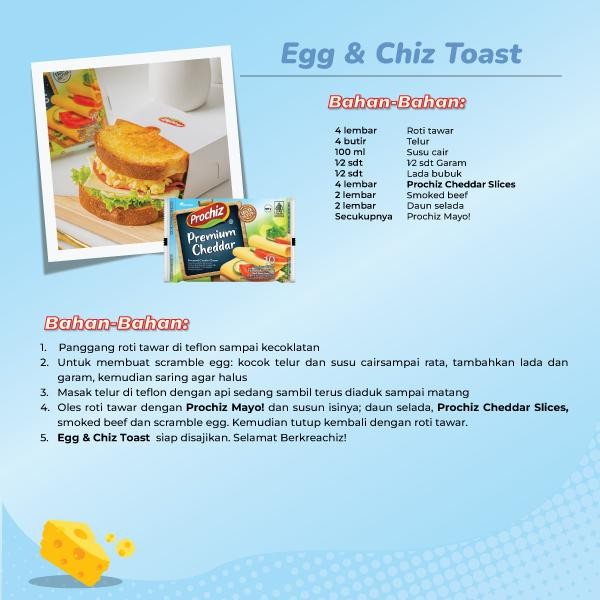 

BARANG TERLARIS Keju PROCHIZ Slice Cheddar 10's Paket 6 pcs - Sale