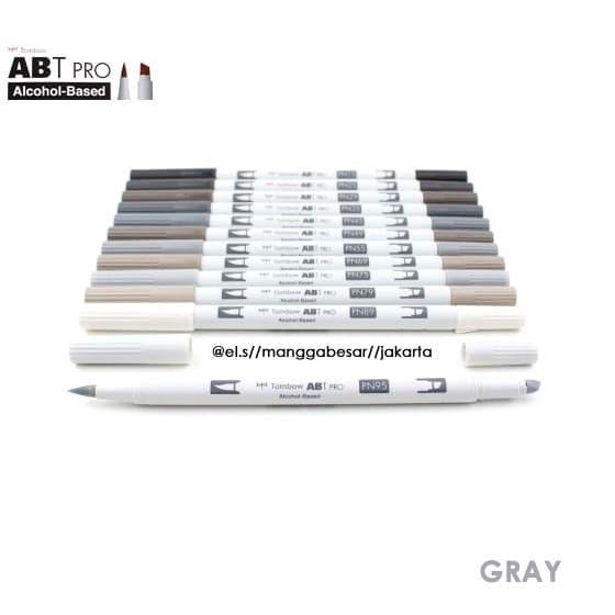 

TOMBOW ABT PRO GRAY SET 12 WARNA
