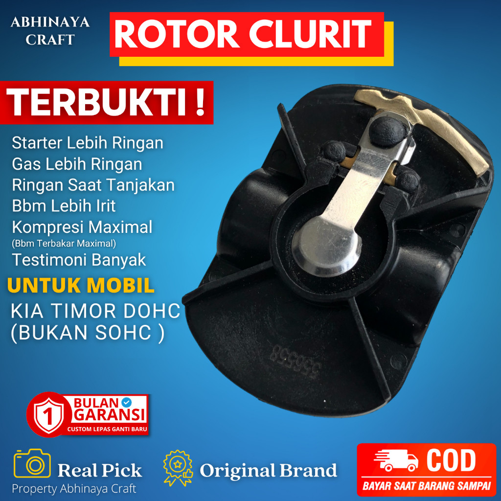 Rotor Clurit Pacul Celurit KIA Timor DOHC Mobil Sparepart