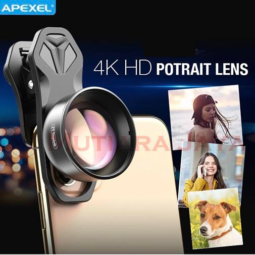 Ponselia- Apexel 85Mm Hb2X Professional Hd Portrait Lens Smartphone Mobile Phone Hp