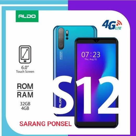 Phoneku- Aldo S12 4G Lte Ram 4Gb Rom 32Gb