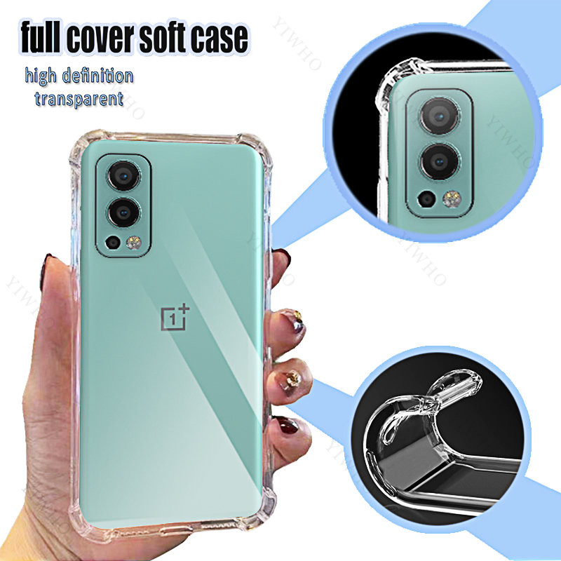 For Oneplus Nord 2 5G Clear Phone Soft Case Tpu Transparent For Oneplus Nord2 5G 6.43" Inch Dn2101