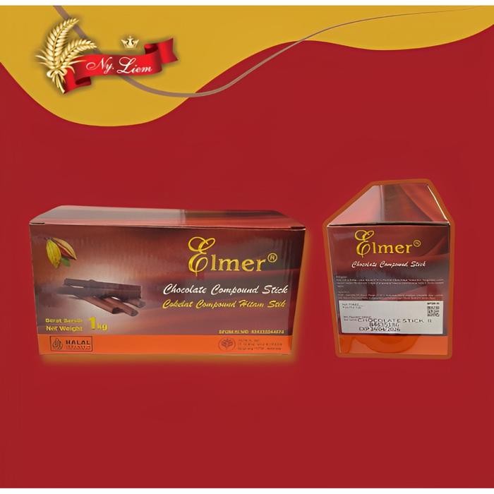 

ELMER Chocolate Compound Stick / Cokelat Batang REG 80 mm 1 kg