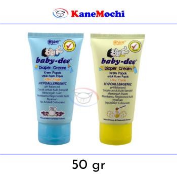 Babiboo- Yuri Baby Dee +Zinc Oxide - Diaper Cream -Krem Popok - 50 Gr