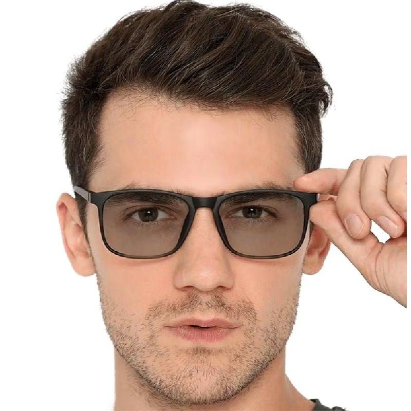 Makmur_55 Kacamata Photocromic Bluecromic Lensa Plus/Minus Anti Radiasi