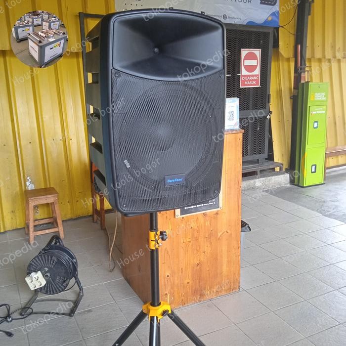 sewa sound portable 12 inch baretone - rental speaker aktif