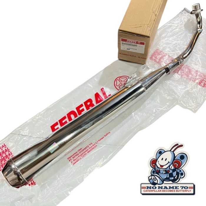 Knalpot honda astrea grand legenda impressa ori federal