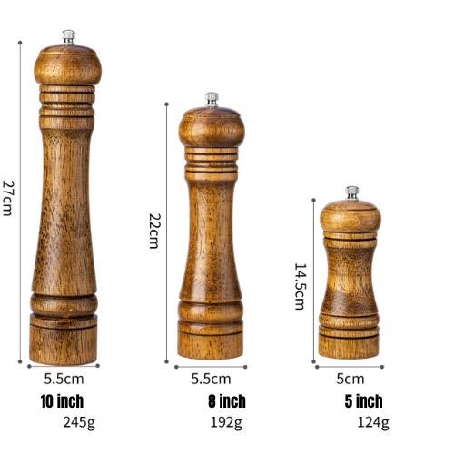 Pepper Mill Grinder Gilingan Lada Merica Kayu 256