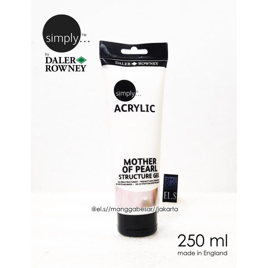 

Daler Rowney Simply Mother Of Pearl 250 Ml ( Cat Acrylic )