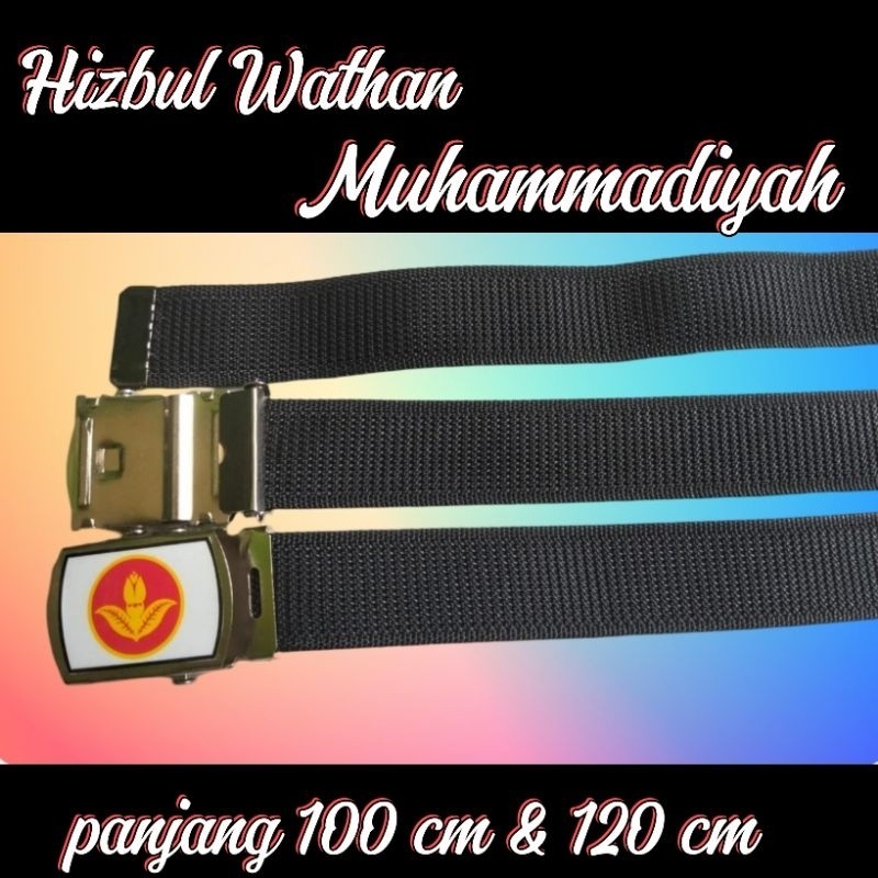 Beaded Bloom Gesper Sabuk Ikat Pinggang Sekolah Hw Muhammadiyah