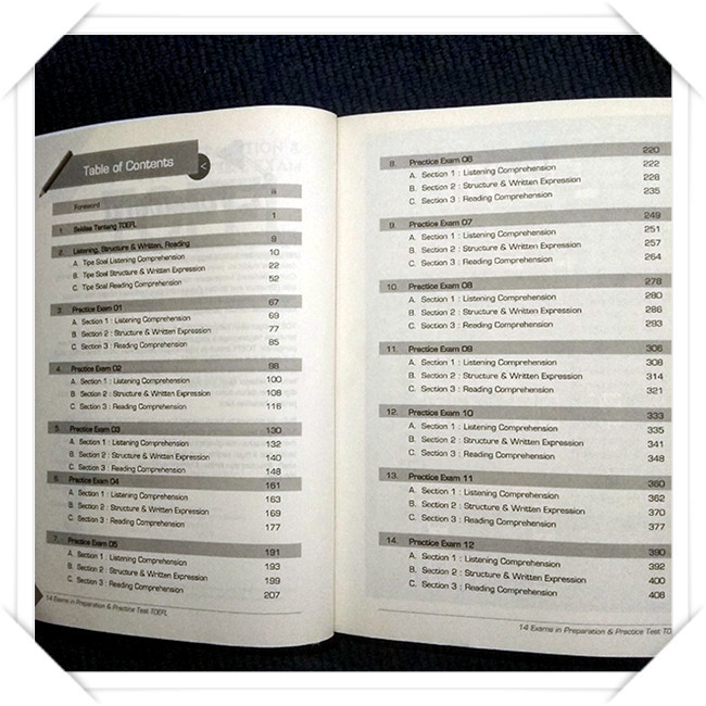 

14 Exams In Preparation & Practice Exam Toefl